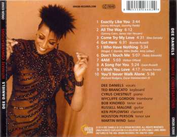 CD Dee Daniels: Intimate Conversations