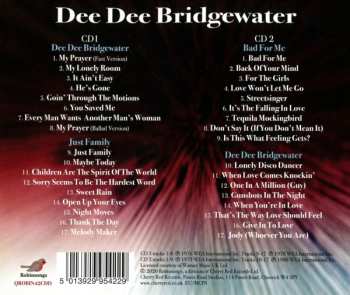 2CD Dee Dee Bridgewater: Dee Dee Bridgewater / Just Family / Bad For Me / Dee Dee Bridgewater