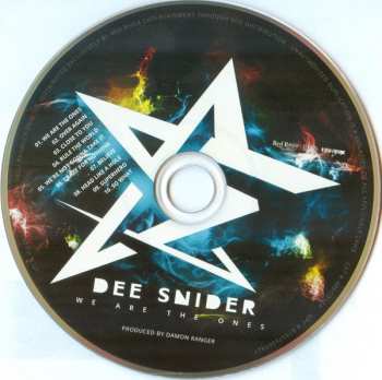 CD Dee Snider: We Are The Ones DIGI