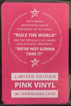 LP Dee Snider: We Are The Ones CLR | LTD