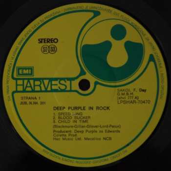 LP Deep Purple: In Rock