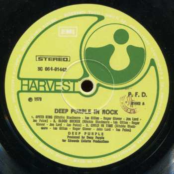 LP Deep Purple: In Rock
