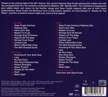 2CD/DVD Deep Purple: Live At Montreux 2011