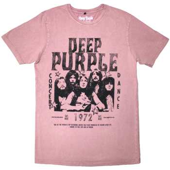 Merch Deep Purple: Stone Wash T-shirt 1972 Concert
