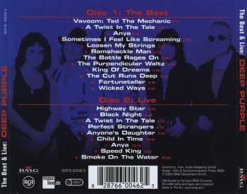 2CD Deep Purple: The Best & Live: Deep Purple