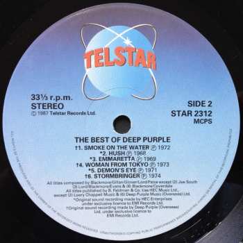 LP Deep Purple: The Best Of Deep Purple