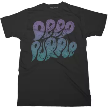 T-shirt Bubble Logo Deep Purple