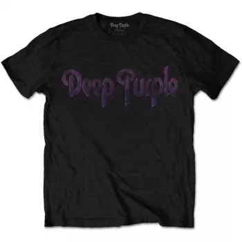 T-shirt Vintage Logo Deep Purple 