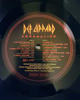 LP Def Leppard: Adrenalize