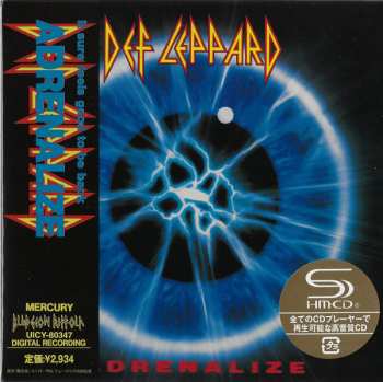 CD Def Leppard: Adrenalize = アドレナライズ LTD
