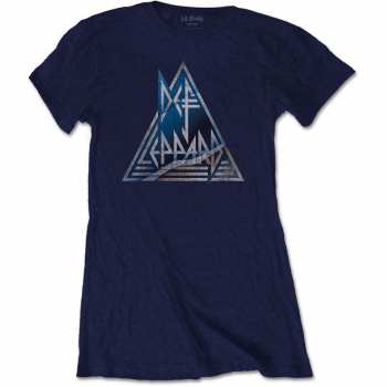 Merch Def Leppard: Dames T-shirt Triangle Logo Def Leppard 