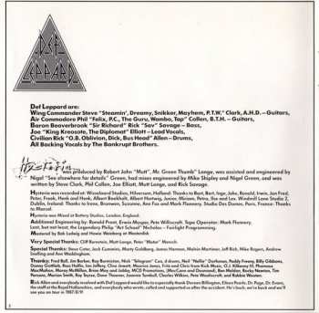 CD Def Leppard: Hysteria