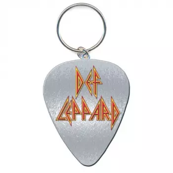 Sleutelhanger Logo Def Leppard Pick 