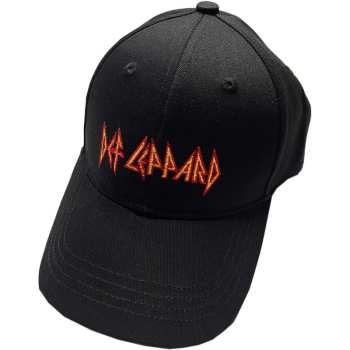 Merch Def Leppard: Pet met klep Text Logo Def Leppard