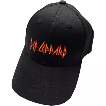 Pet met klep Text Logo Def Leppard