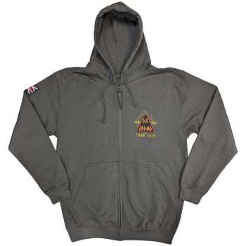 Merch Def Leppard: Hoodie Met Rits Logo Def Leppard Tour 2019