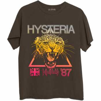 Merch Def Leppard: T-shirt Hysteria World Tour