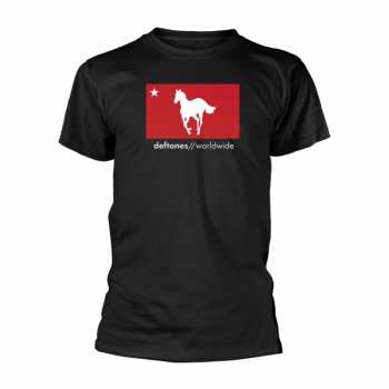 Merch Deftones: T-shirt White Pony Worldwide