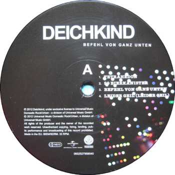 2LP Deichkind: Befehl Von Ganz Unten