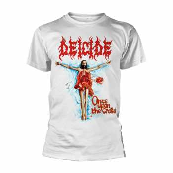 Merch Deicide: T-shirt Once Upon The Cross (white)