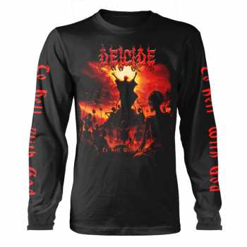 Merch Deicide: Tričko S Dlouhým Rukávem To Hell With God S