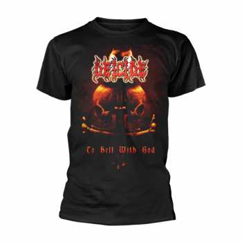 Merch Deicide: T-shirt To Hell With God Tour 2012