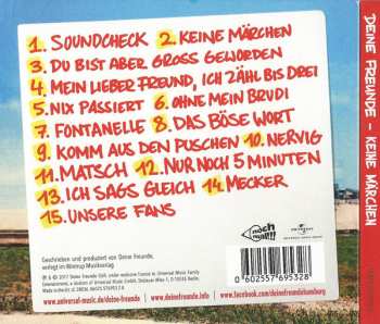 CD Deine Freunde: Keine Märchen