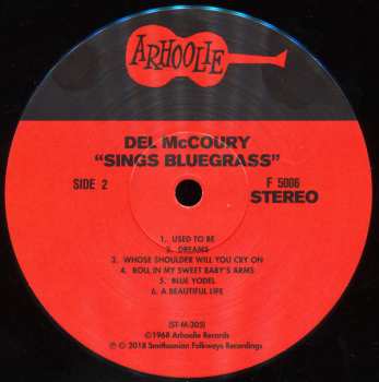 LP Del Mccoury: Del McCoury Sings Bluegrass