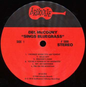 LP Del Mccoury: Del McCoury Sings Bluegrass