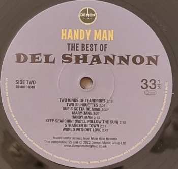 LP Del Shannon: Handy Man - The Best Of Del Shannon 