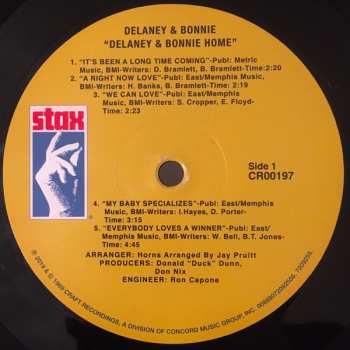 LP Delaney & Bonnie: Home
