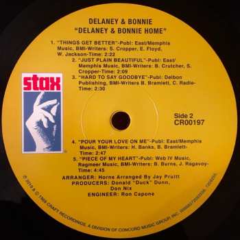 LP Delaney & Bonnie: Home