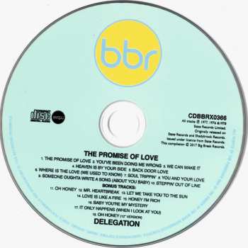 CD Delegation: The Promise Of Love 