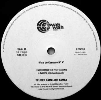 LP Delired Cameleon Family: Visa De Censure N° X LTD