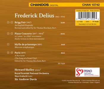 CD Andrew Davis: Piano Concerto / Paris / Idylle De Printemps / Brigg Fair
