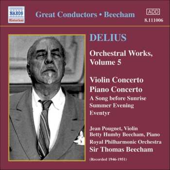 Album Sir Thomas Beecham: Orchestral Works, Volume 5