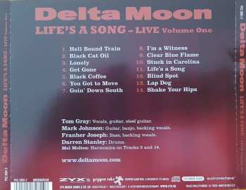 CD Delta Moon: Life's A Song-Live Volume One