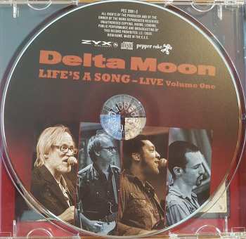 CD Delta Moon: Life's A Song-Live Volume One