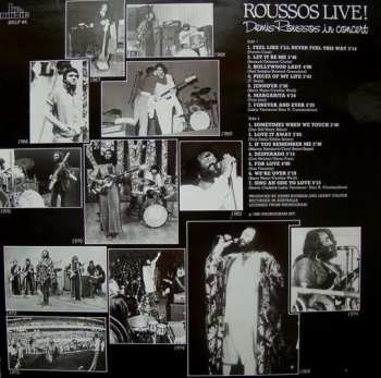 LP Demis Roussos: Roussos Live! Demis Roussos In Concert