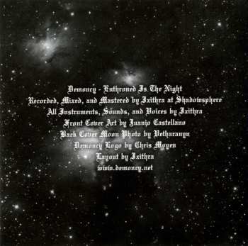 CD Demoncy: Enthroned Is The Night