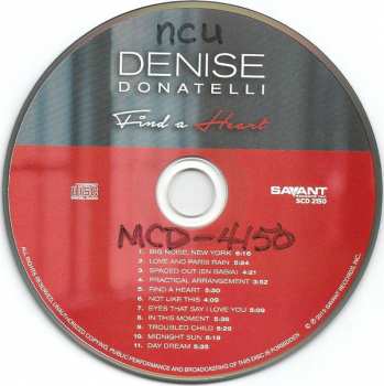 CD Denise Donatelli: Find A Heart