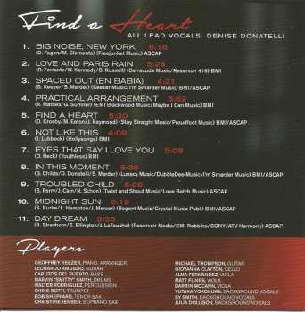 CD Denise Donatelli: Find A Heart