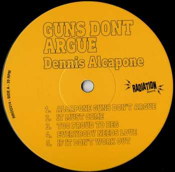 LP Dennis Alcapone: Guns Don't Argue