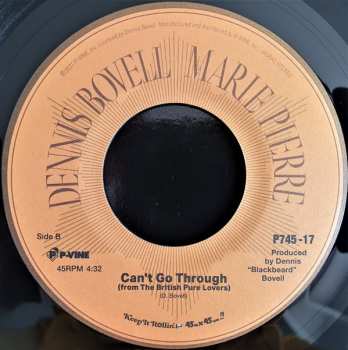 LP Dennis Bovell: Groovin' / Can't Go Through LTD