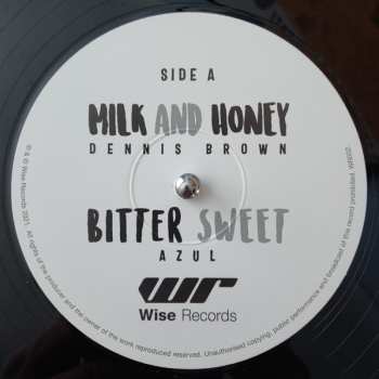 LP Dennis Brown: Milk And Honey / Bitter Sweet / Milk And Honey Dub