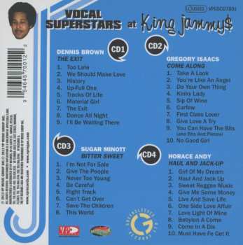 4CD/Doos Gregory Isaacs: Vocal Superstars At King Jammys