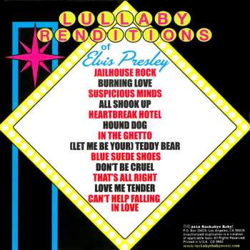 CD Dennis Caplinger: Rockabye Baby! Lullaby Renditions Of Elvis Presley
