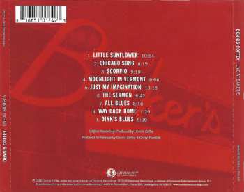 CD Dennis Coffey: Live At Baker's