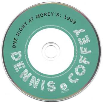 CD Dennis Coffey: One Night At Morey’s: 1968