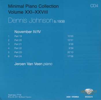 8CD/Doos Terry Riley: Minimal Piano Collection Volume XXI-XXVIII